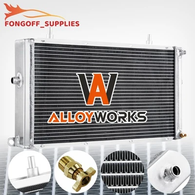 3 Row Aluminum Radiator For Jaguar XJR XKR Vanden Plas 4.0L 1998-2003 1999 2000 - Image 1 of 4
