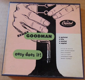 Benny Goodman - Easy Does It (1952) Capitol TRIPLE 45 Set, sharp EX to EX- - Bild 1 von 9