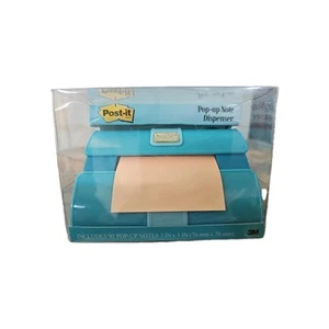 Post-It Pop-Up Note Weighted Teal Purse Collectable Dispenser - Bild 1 von 4