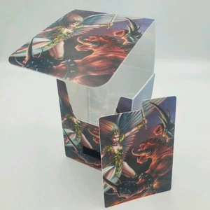Vintage Sealed Deck Box - Karten Aufbewahrung Deck Rüstung Max Schutz Yugioh MTG Pokemon - Bild 1 von 11