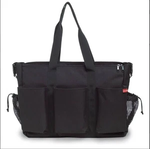 Skip Hop DUO Double Hold It All Diaper Bag Black - Picture 1 of 5