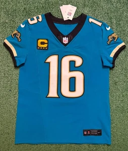 Authentic Trevor Lawrence Jacksonville Jaguars Nike Vapor FUSE Elite Jersey 40/M - Picture 1 of 14