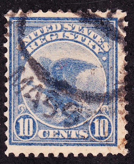 Estampilla de Estados Unidos 1911 #F1 10c Eagle Ultra BOB usada Foto 1 de 1