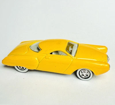 Johnny Lightning Hot Rods 1990 '90 Studebaker FRANKENSTUDE Yellow Diecast 1/64 - Image 1 of 4