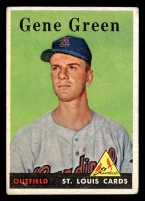 1958 Topps #366 Gene Green - Image 1 of 2
