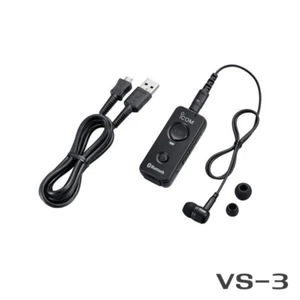 ICOM Headset Bluetooth VS-3 Wireless Hands-Free for IC Series Radios JAPAN New - Picture 1 of 3