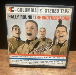 Rally Round! The Brothers Four Reel To Reel Tape CQ342 4 Track 7 1/2” - Picture 1 of 8