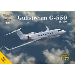 Avión clase ejecutiva Gulfstream G-550 E-8D escala 1:72 modelo SOVA-M SVM72045 - Imagen 1 de 12