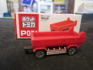 Tomica Taito Prize Half Size P051 Farm Tandem Transfer Trailer N Scale 1:160 - Picture 1 of 1