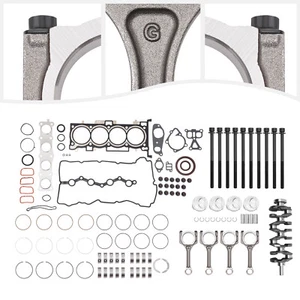 Engine Rebuild Kit Crankshaft & Pistons Gasket & Conrods for G4KJ 2.4L Hyundai - Picture 1 of 21