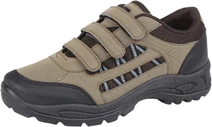 Dek Mens Ascend Triple Touch Fastening Trek Hiking Trail Shoes/Boots - Picture 1 of 10