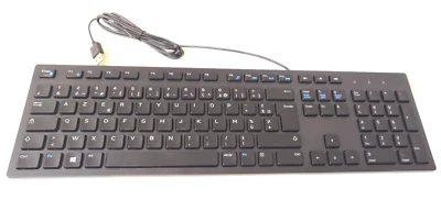 DELL Multimedia SLIM Tastatur KB216 AZERTY USB French Keyboard clavier français - Bild 1 von 4