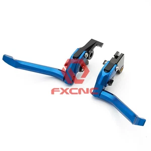 FXCNC 5D Aniti-Foldable Brake Clutch Lever For Husqvarna GT250R GT650R 2006-2009 - Picture 1 of 11