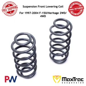 Maxtrac Suspension Front Lowering Coil For 1997 - 2004 F-150/Heritage 2WD/4WD - Picture 1 of 2