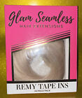 20 Pack Glam Seamless Remi Tape Hair Extensions, H23/613 16” Professional NEW