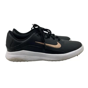 Nike Womens 9 Golf Shoes Vapor Pro Fitsole Black Bronze Sneaker AQ2324-001 - Picture 1 of 11