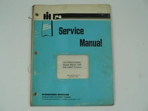 Service Manual International Cub Cadet Traktoren Modelle 482 1100 Harvester Vintage IH - Bild 1 von 2