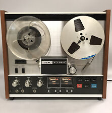 Vintage Teac A-2300S Reel-to-Reel Stereo Tape Deck; Playback Tested + Recording