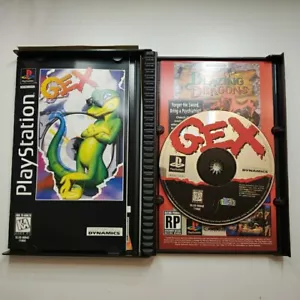 Gex (Sony PlayStation 1, 1996) - Picture 1 of 2