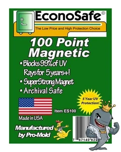 Portatarjetas magnético Pro-Mold Econosafe 100pt protección UV hecho en EE. UU. ENVÍO GRATUITO - Imagen 1 de 1