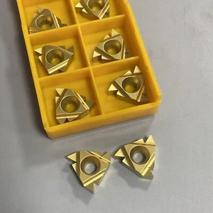 10 insertos de roscado de carburo CNC MMT16IR AG55 16IR AG55 para soporte SIR - Imagen 1 de 4