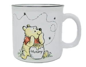 Disney Winnie The Pooh First Hunny Mug Ceramic 20oz Cup Silver Buffalo New NWT - Picture 1 of 5