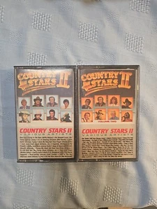 Country Stars II Cassette Tapes (Volumes One, Two) Rare - Picture 1 of 5