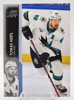 2021-22 Upper Deck Series 1 TOMAS HERTL #149  MINT! - Image 1 of 2