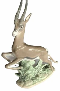 LARGE LLADRO GAZELLE 5271 GLOSSY FIGURINE ~ 13" - Picture 1 of 9