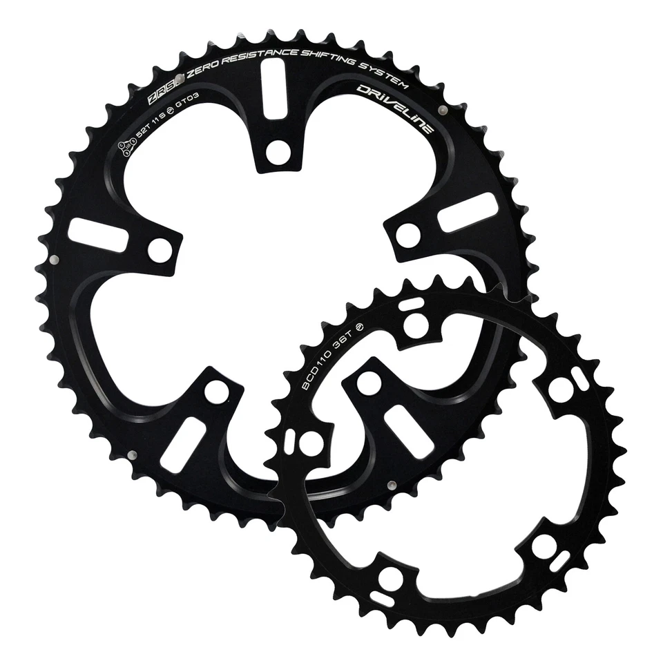 Driveline CNC Alloy 7075 Road Bike Bicycle Cycling Chainring - BCD 110mm / 34t