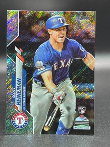 2020 Topps SCOTT HEINEMAN Rangers rc #437 Retail Foilboard 010/264 Free Shipping