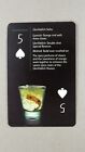 1 x playing card of Glenfiddich Soho cocktail ≠ 5 of Spades ≠ T11