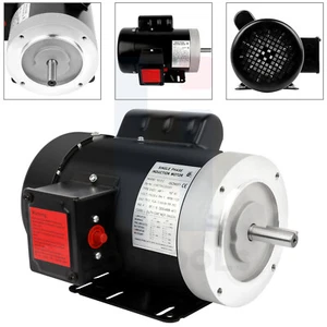 1 HP marco monofásico 56C 115/230V 1750 RPM 60 HZ reversible - Imagen 1 de 12