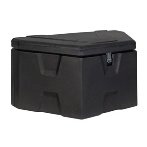 NEW Heavy Duty Matte Plastic Trailer Tongue Truck Tool Box 18in X 19in X 36in - Picture 1 of 8