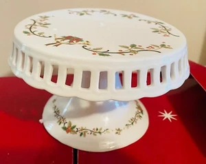 MIKASA FLORAL CHINA 10" PEDESTAL CAKE PLATE/STAND - Picture 1 of 5