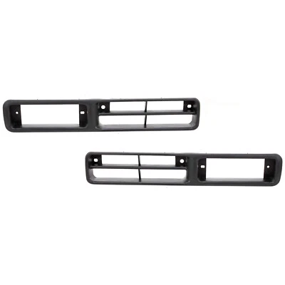 前雾灯修剪左右适用于 1995 - 1997 年日产皮卡 1993 - 95 探路者 — 第 1/4 张图片