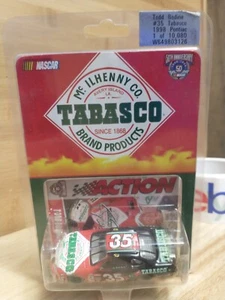 Action Racing NASCAR 1/64 diecast #35 Tabasco Pontiac Todd Bodine 1998 NIP L/E - Picture 1 of 7