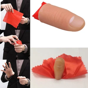 Magic Thumb Tip Trick Rubber Close Up Vanish Appearing Finger Trick Props - Picture 1 of 9