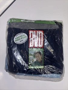 Pantalones térmicos BVD largos Johns ropa interior azul marino para hombre talla L (36-38) control de olores - Imagen 1 de 5