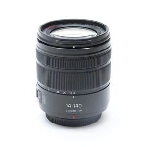 Panasonic Lumix G VARIO 14-140mm F/3.5-5.6 ASPH POWER OIS (M4/3) Black #557 - Picture 1 of 12