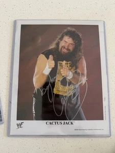 Mick Foley Cactus Jack 8x10 Signed - Picture 1 of 2
