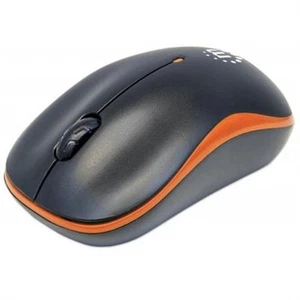 MANHATTAN Success Wireless Maus optisch 1000 dpi kabellos Orange - Bild 1 von 5
