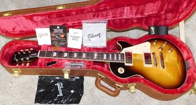 Gibson Les Paul Standard 50s Faded Electric Guitar Vintage Tobacco Burst 2025 - Image 1 of 4