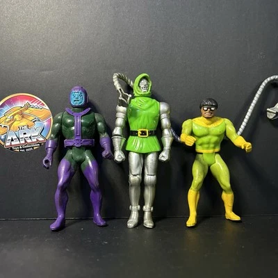 Bundle (3) Vintage Marvel Kang The Conqueror, Dr. Doom, Doc Ock Figures 80s/90s - Image 1 of 4