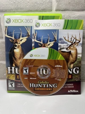 Cabela's Hunting Expeditions - Microsoft Xbox 360 - Complete - CIB - MINT - Image 1 of 4