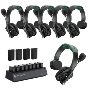 Hollyland Solidcom SE Pro 6S 5S 4S ENC Wireless Intercom Headset System 1312ft - Picture 1 of 12