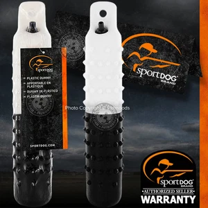 Genuine SportDOG One (1) Plastic Dummy Black-White BPA-FREE 2" x 12" long - Picture 1 of 2
