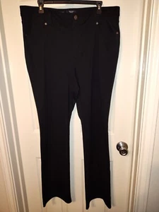 Vera Wang Women's Black Pointe Pants Size XL - Picture 1 of 7