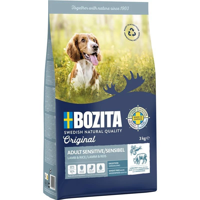 Bozita Original Adult Sensitive Lamm & Reis | 3 kg - Bild 1 von 1