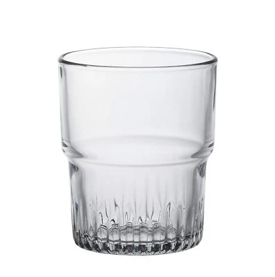 Juego de 6 vasos de vidrio Empilable 7 OZ transparente Foto 1 de 4